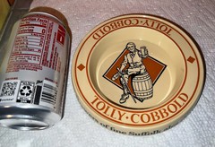 Vintage TOLLY COBBOLD Brewers fine SUFFOLK Ales Since 1723 Advertising Dish Tray